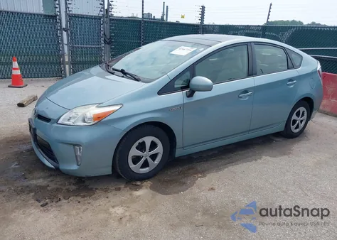 2013 Toyota Prius Three from USA, damaged, VIN JTDKN3DU1D5695395
